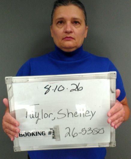 Booking photo of Shelley Taylor