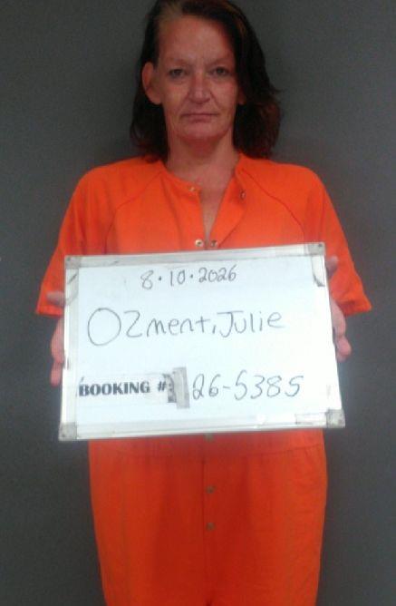 Booking photo of Julie Ozment