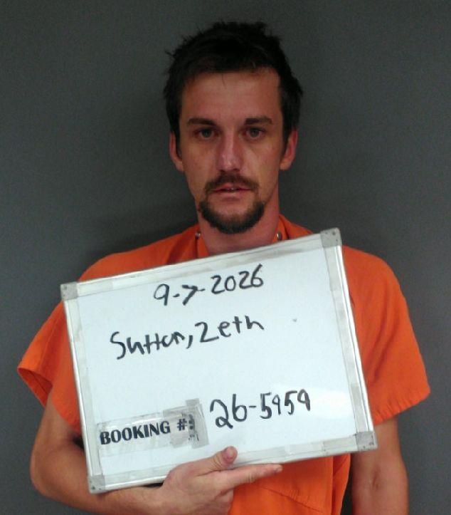 Booking photo of Zeth Sutton