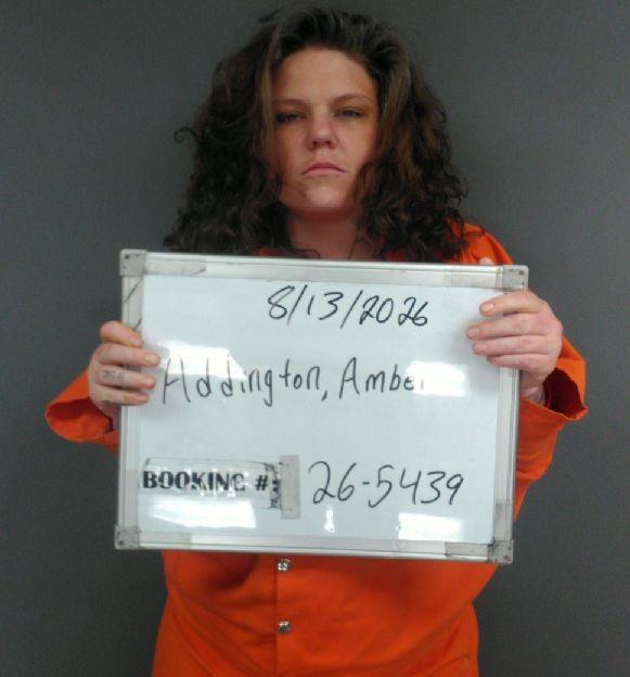 Booking photo of Amber Addington