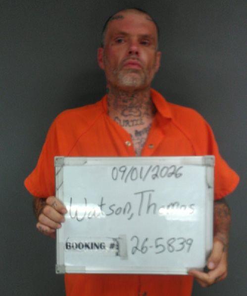 Booking photo of Thomas Watson