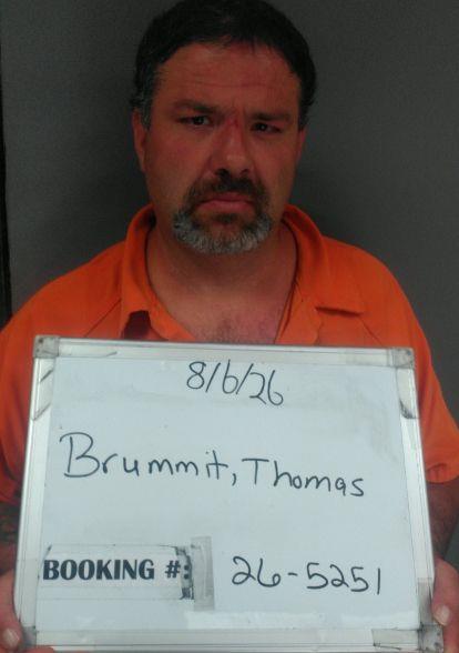 Booking photo of Thomas Brummit