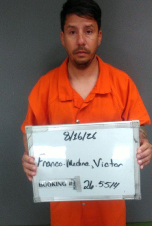 Booking photo of Victor Franco-medina