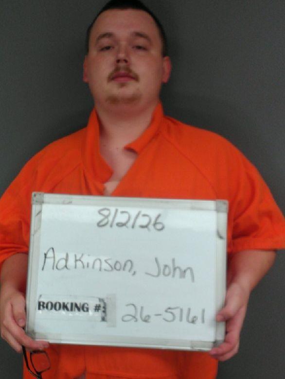 Booking photo of John Adkinson