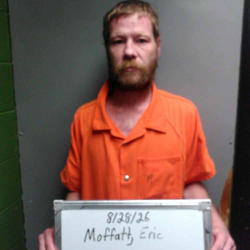 Booking photo of Eric Moffatt