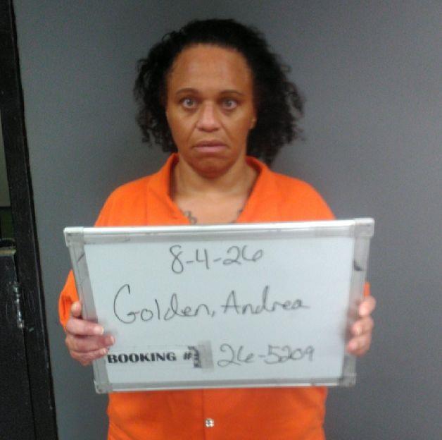 Andrea Golden booking photo