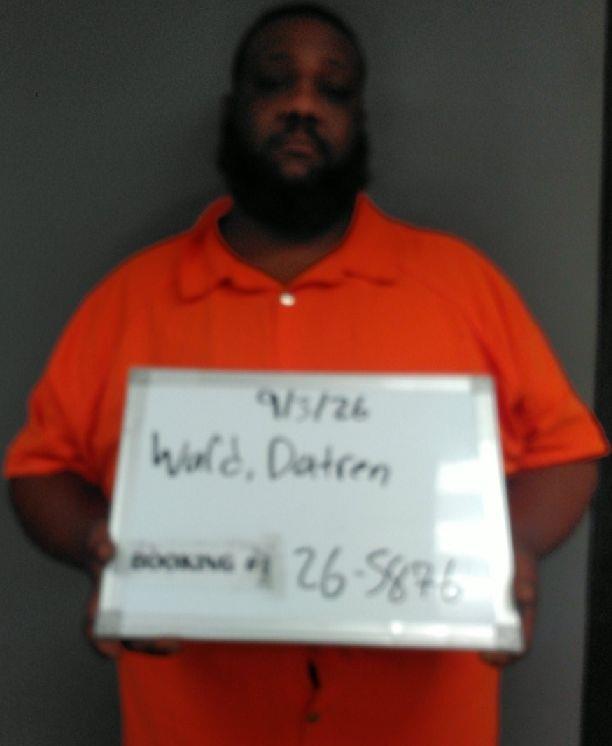 Booking photo of Datren Ward