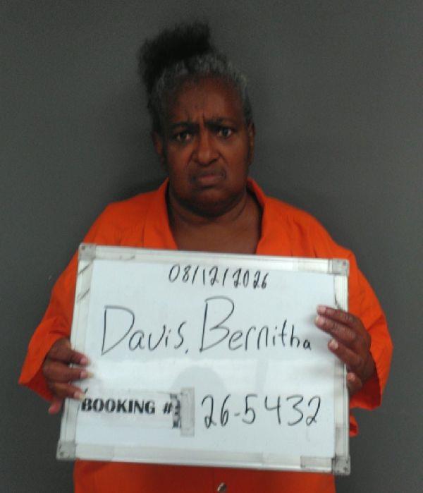 Booking photo of Bernitha Davis