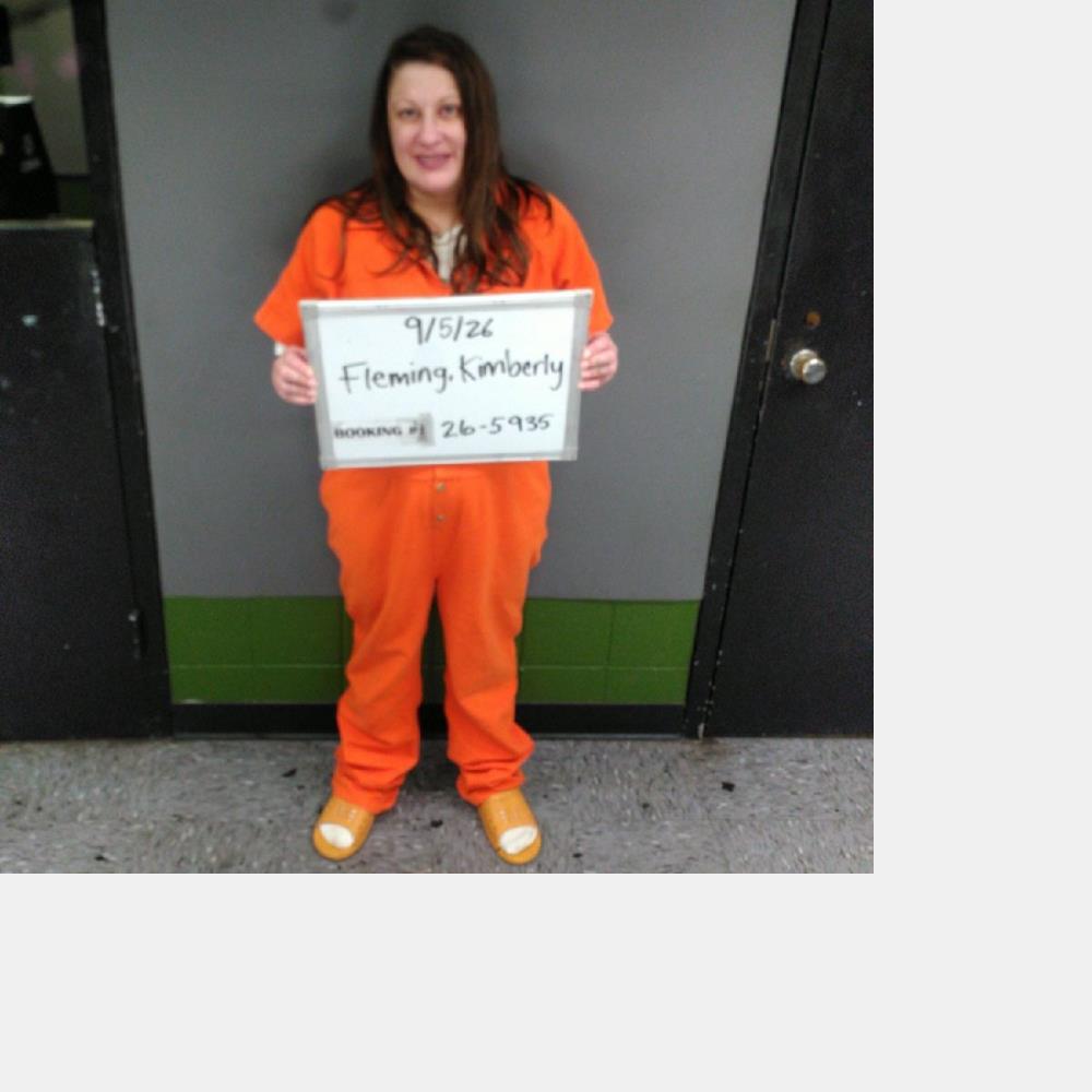 Booking photo of Kimberly Fleming