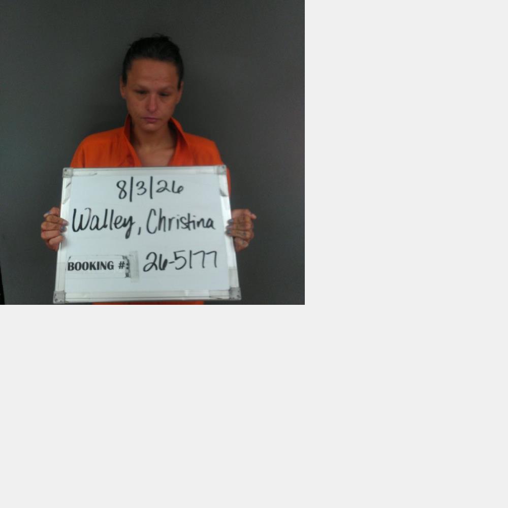 Booking photo of Christina Walley