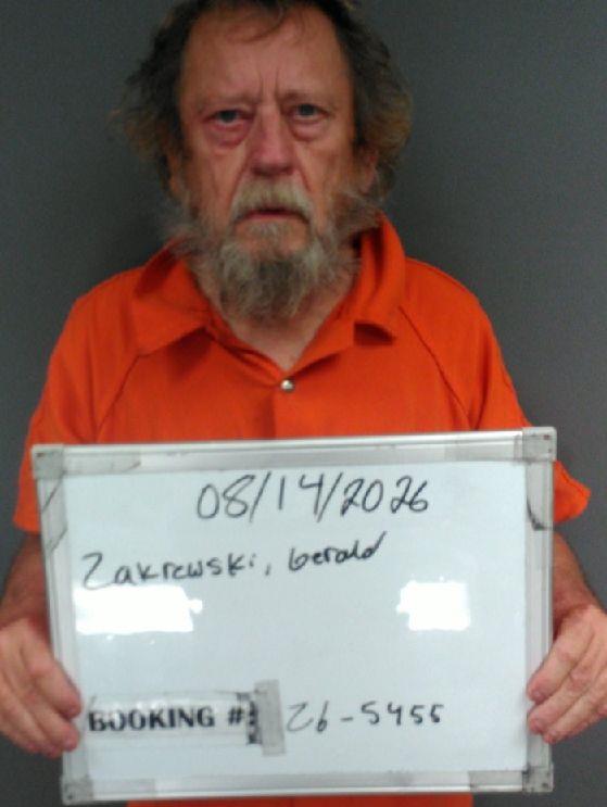 Booking photo of Gerald Zakrewski
