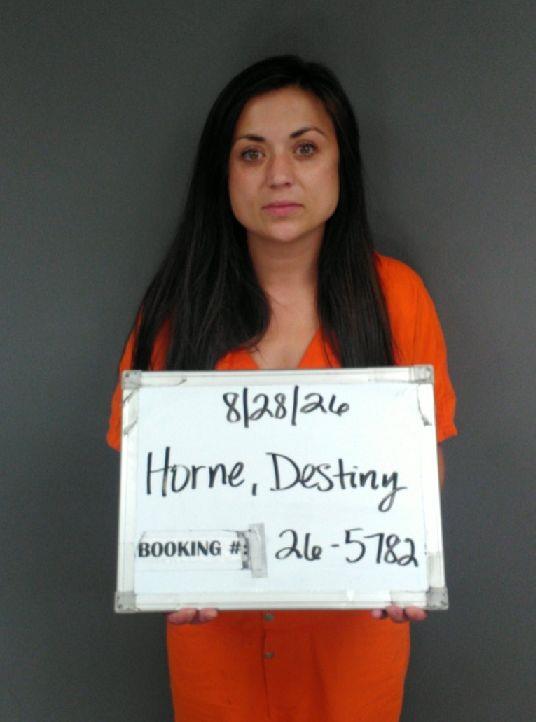 Booking photo of Destiny Horne