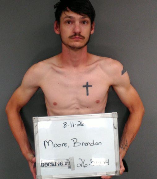 Booking photo of Brendon Moore