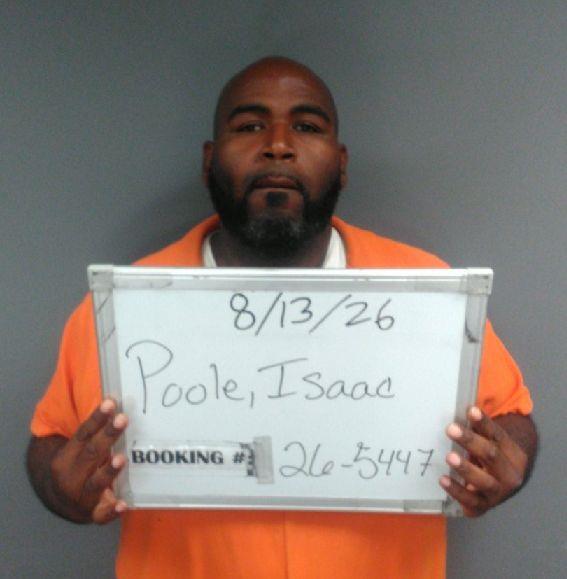 Booking photo of Isaac Poole