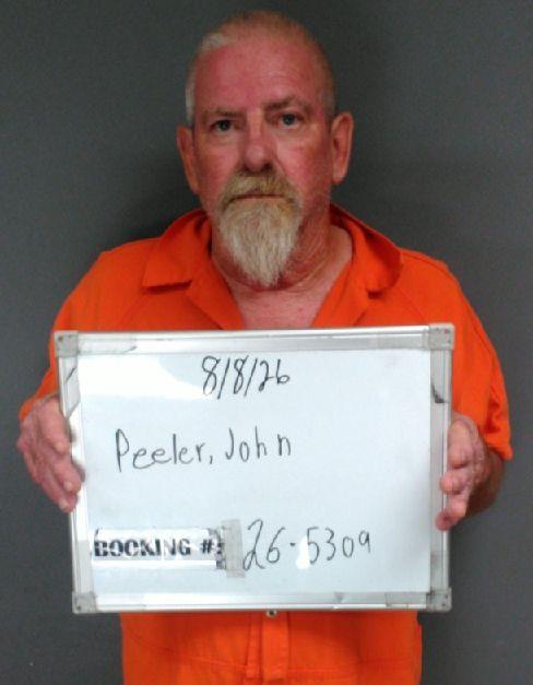 Booking photo of John Peeler