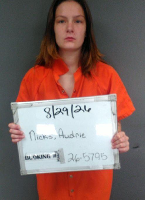 Booking photo of Audrie Nicks