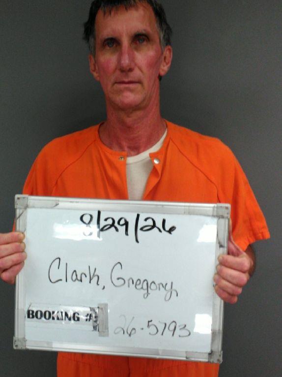 Booking photo of Gregory Clark