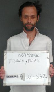 Booking photo of Phillip Tisdale