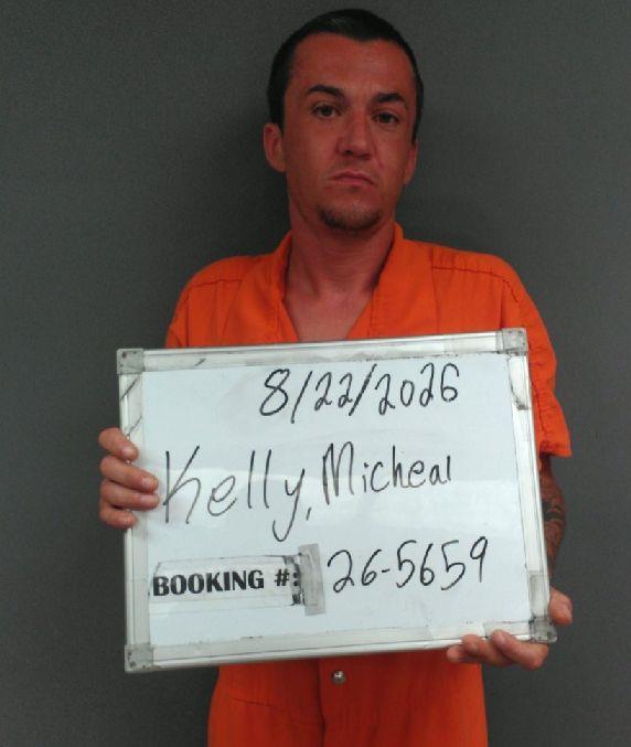 Booking photo of Michael Kelly