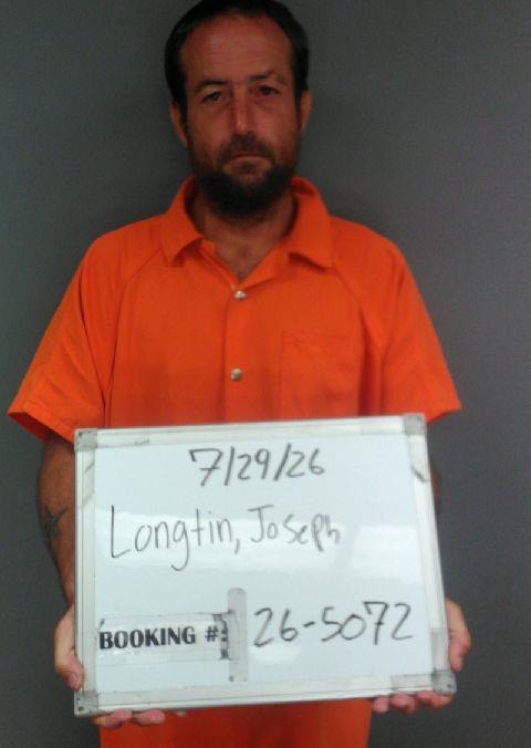 Booking photo of Joseph Longtin