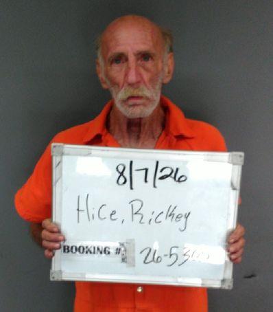 Booking photo of Rickey Hice