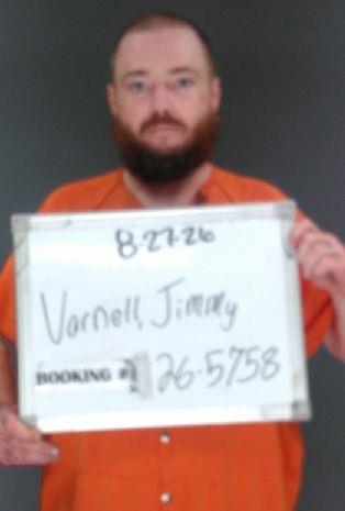 Booking photo of Jimmy Varnell
