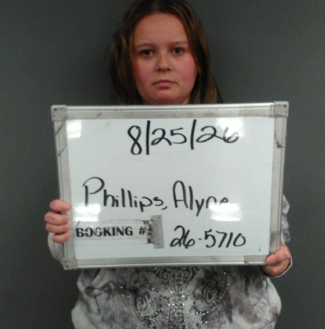 Booking photo of Alyne Phillips