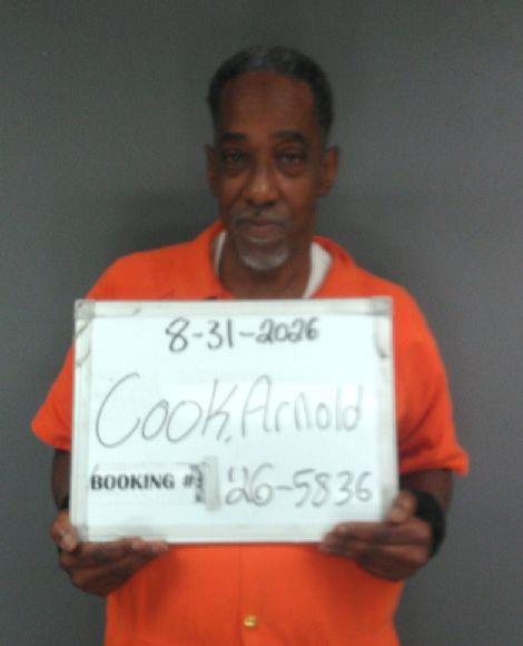 Booking photo of Arnold Cook
