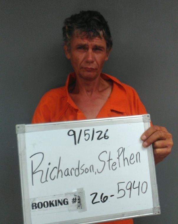 Booking photo of Stephen Richardson