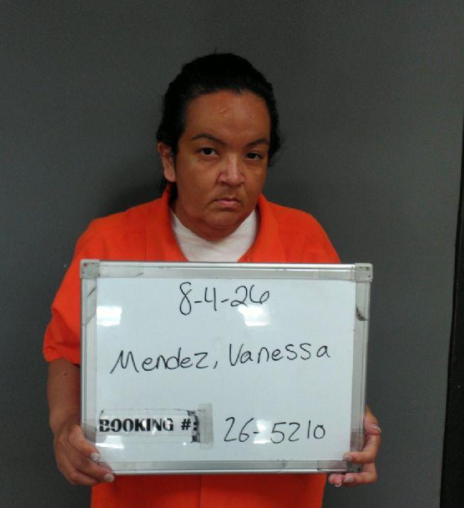 Booking photo of Vanessa Mendez