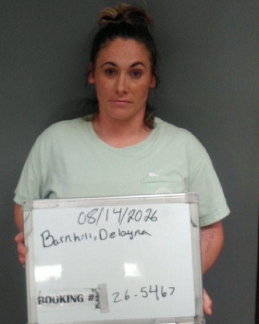 Booking photo of Delayna Barnhill