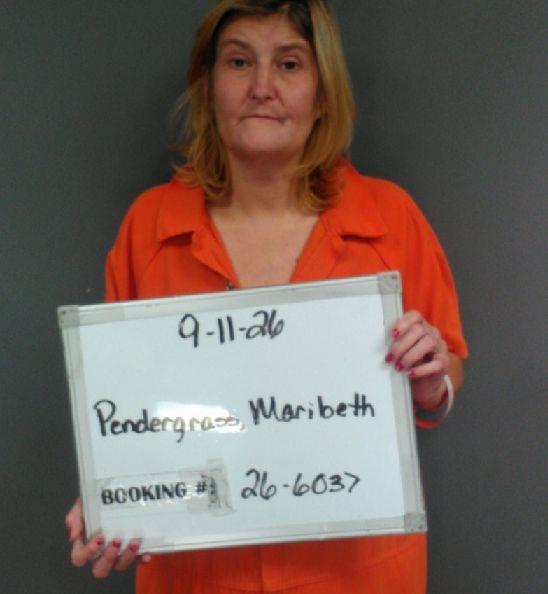 Booking photo of Maribeth Pendergrass