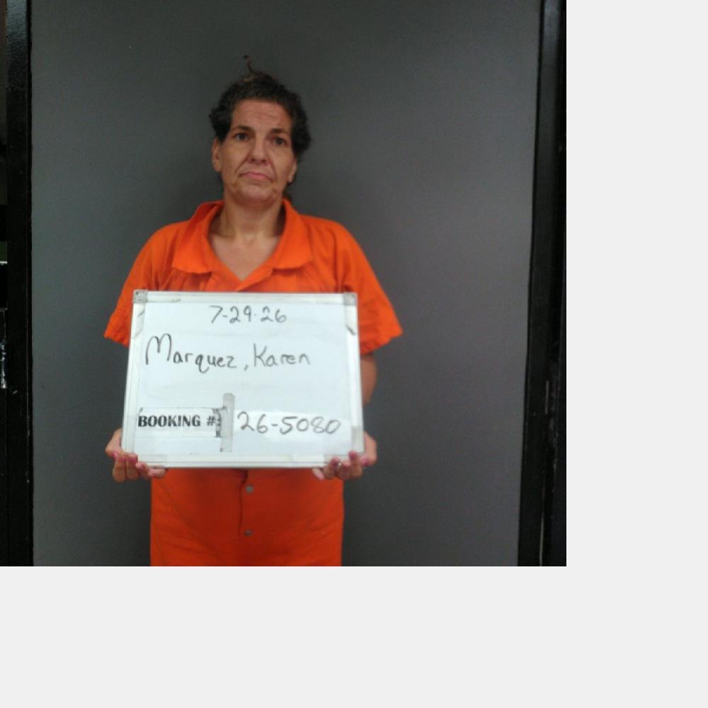 Booking photo of Karen Marquez