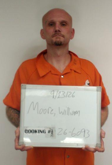 William Moore booking photo