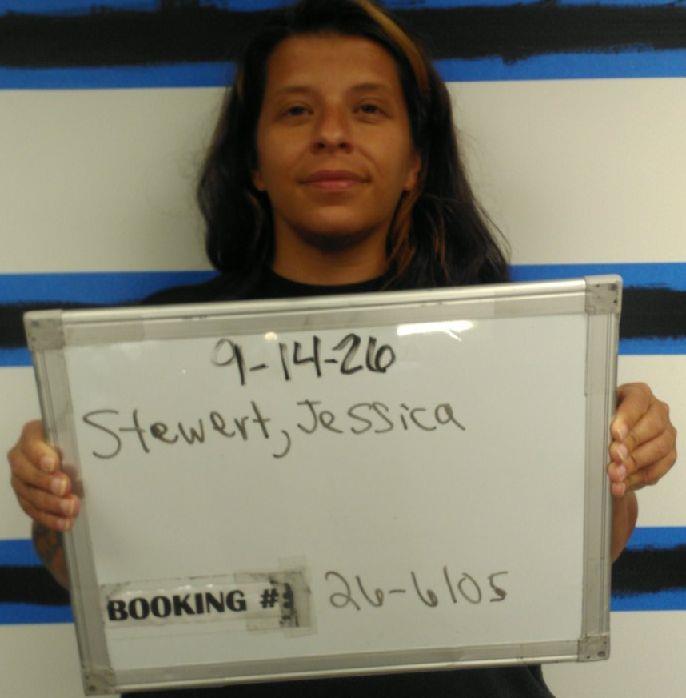 Jessica Stewart booking photo