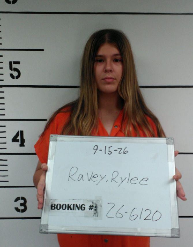 Rylee Ravey booking photo
