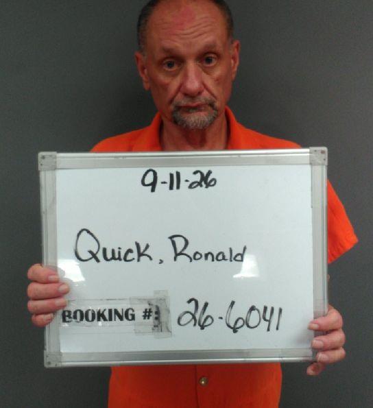 Booking photo of Ronald Quick