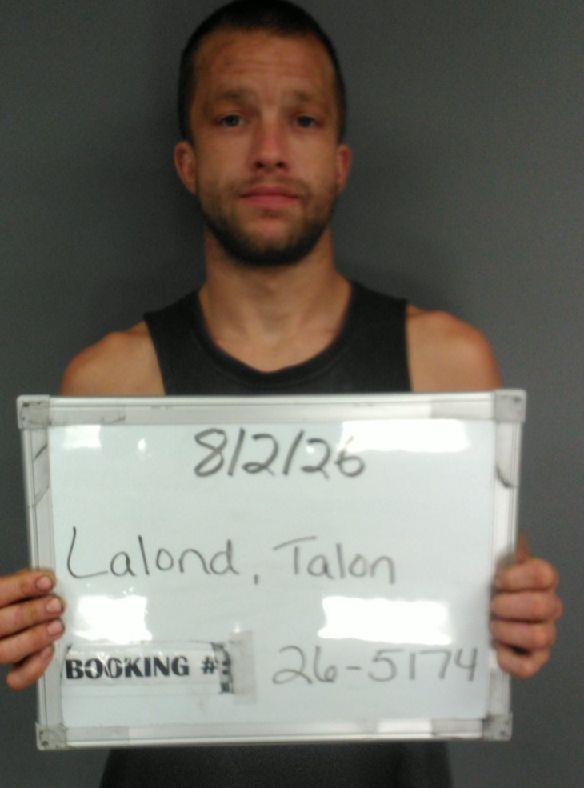 Booking photo of Talon Lalond