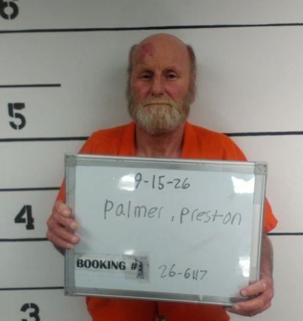 Preston Palmer booking photo