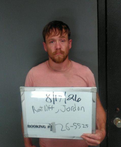 Booking photo of Jordon Ratliff