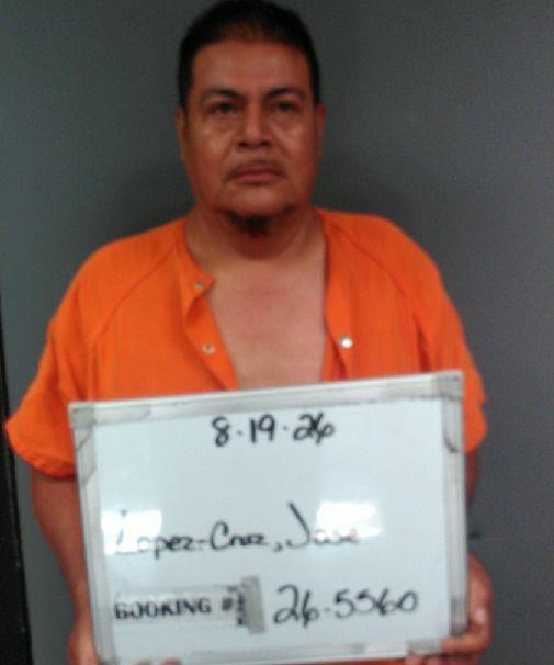 Booking photo of Jose Lopez-cruz