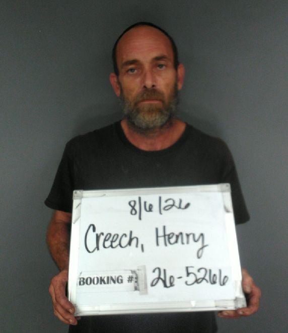 Booking photo of Henrry Creech