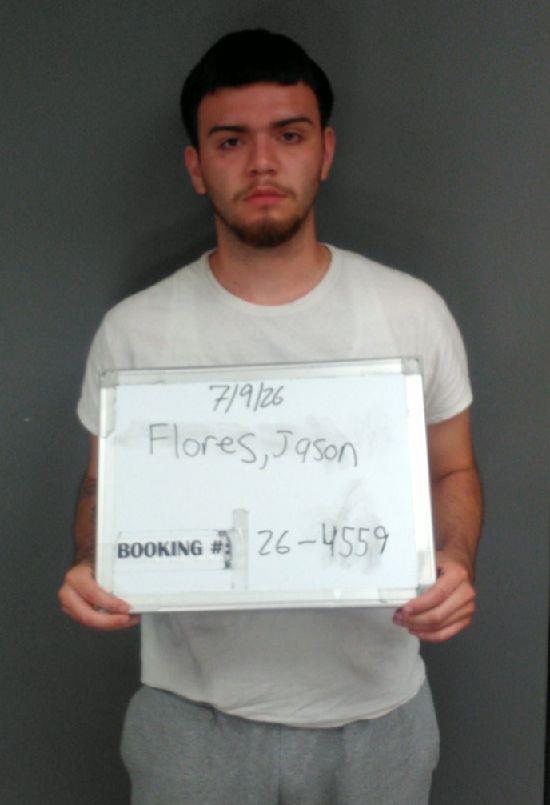 Booking photo of Jason Flores