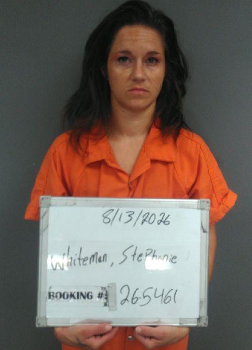 Booking photo of Stephanie Whiteman