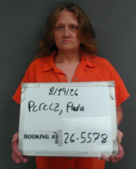 Booking photo of Paula Perecz