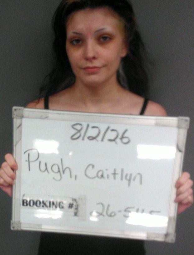 Booking photo of Caitlyn Pugh