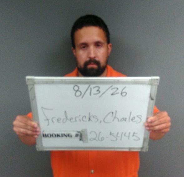 Booking photo of Charles Fredericks