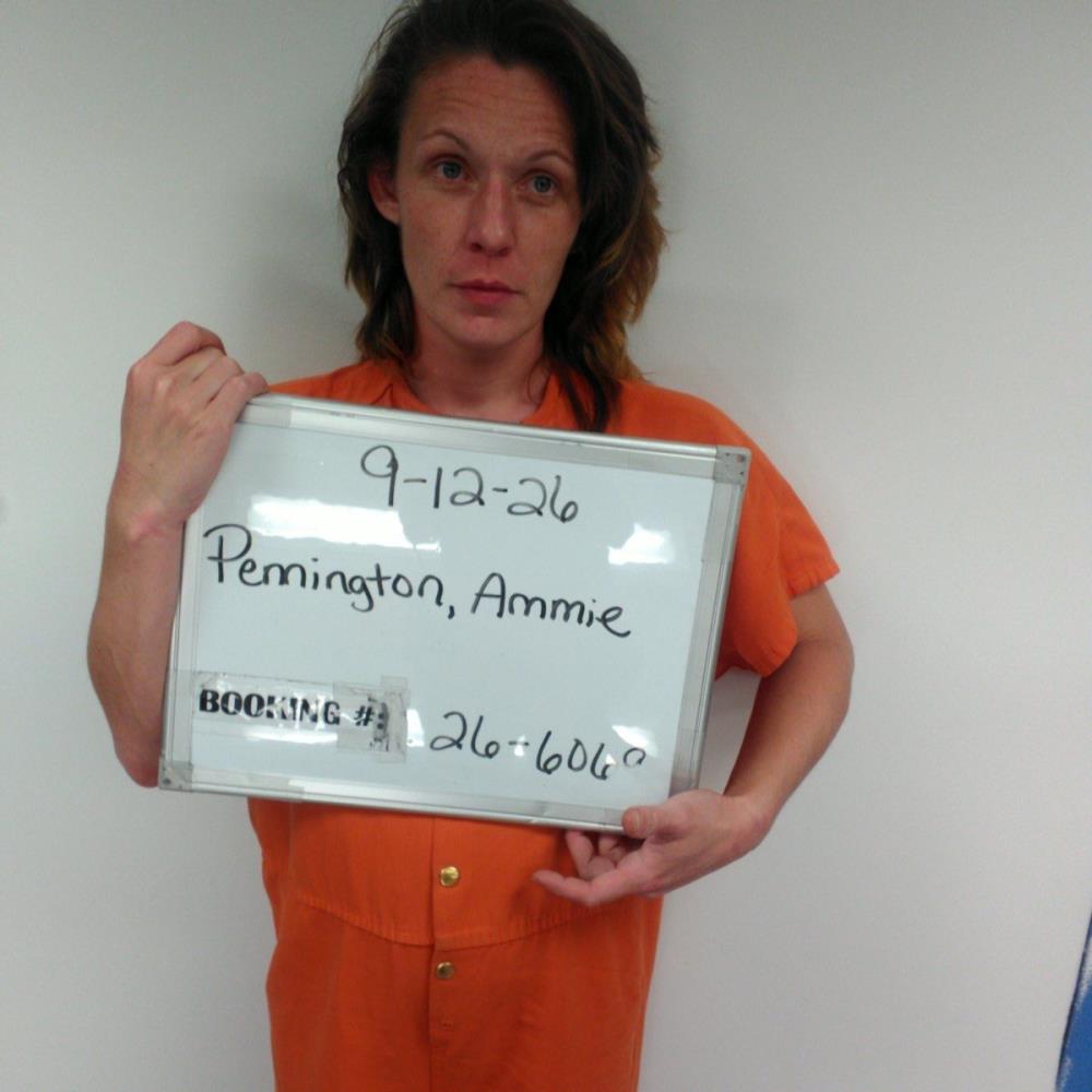 Booking photo of Ammie Pennington