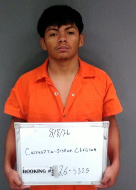 Booking photo of Cristian Carranza-orellan
