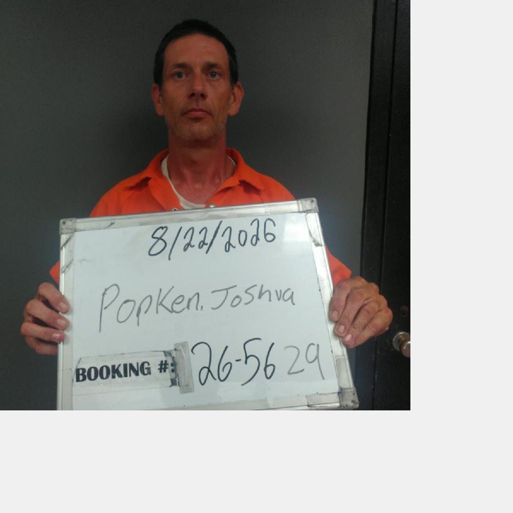Booking photo of Joshua Popken